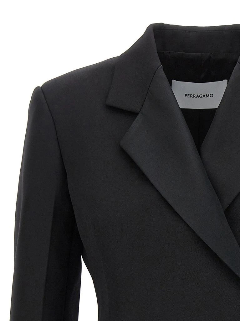 Salvatore Ferragamo Ferragamo Off-Centre Button Tuxedo Blazer 3
