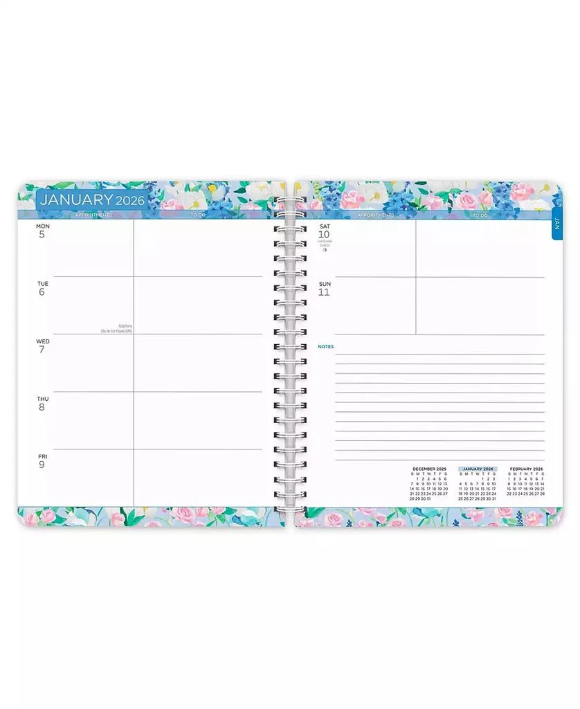 BrownTrout House of Turnowsky OFFICIAL | 2026 6 x 7.75 Inch Weekly Desk Planner | Foil Stamped Cover 2