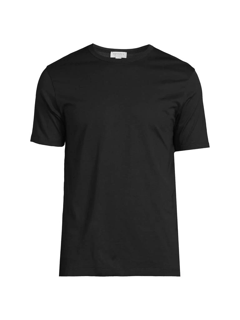 Sunspel Classic Crewneck Cotton Tee 1