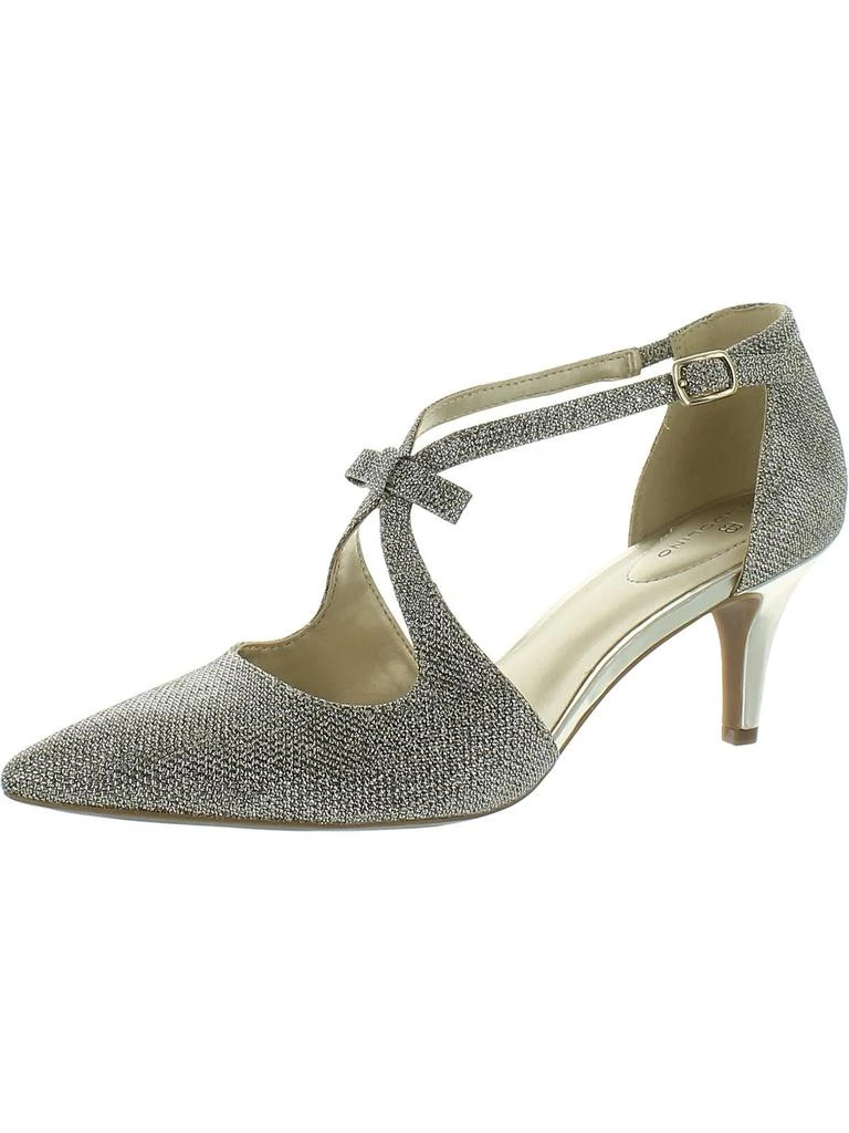 ban.do Zeffer 2 Womens Glitter Pointed Toe Slingback Heels 4