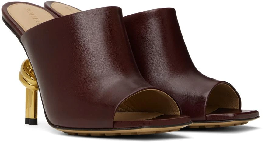 Bottega Veneta Brown Knot Mules 4