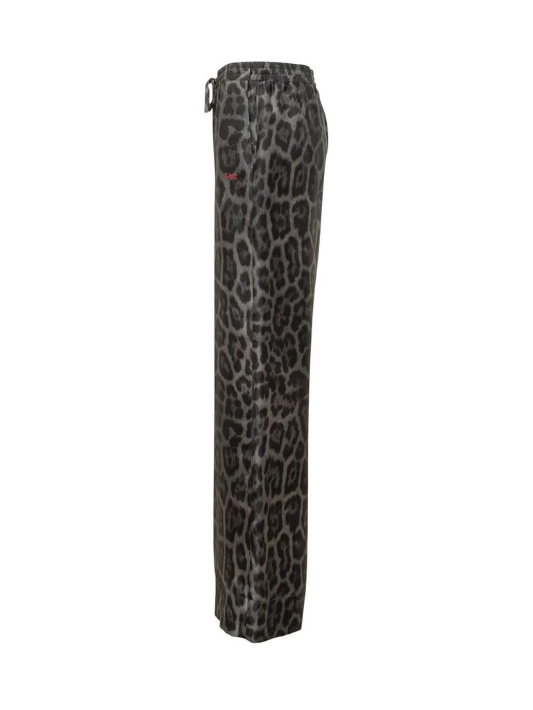 Stella McCartney Stella McCartney Oversized Drawstring Leopard Printed Trousers 3