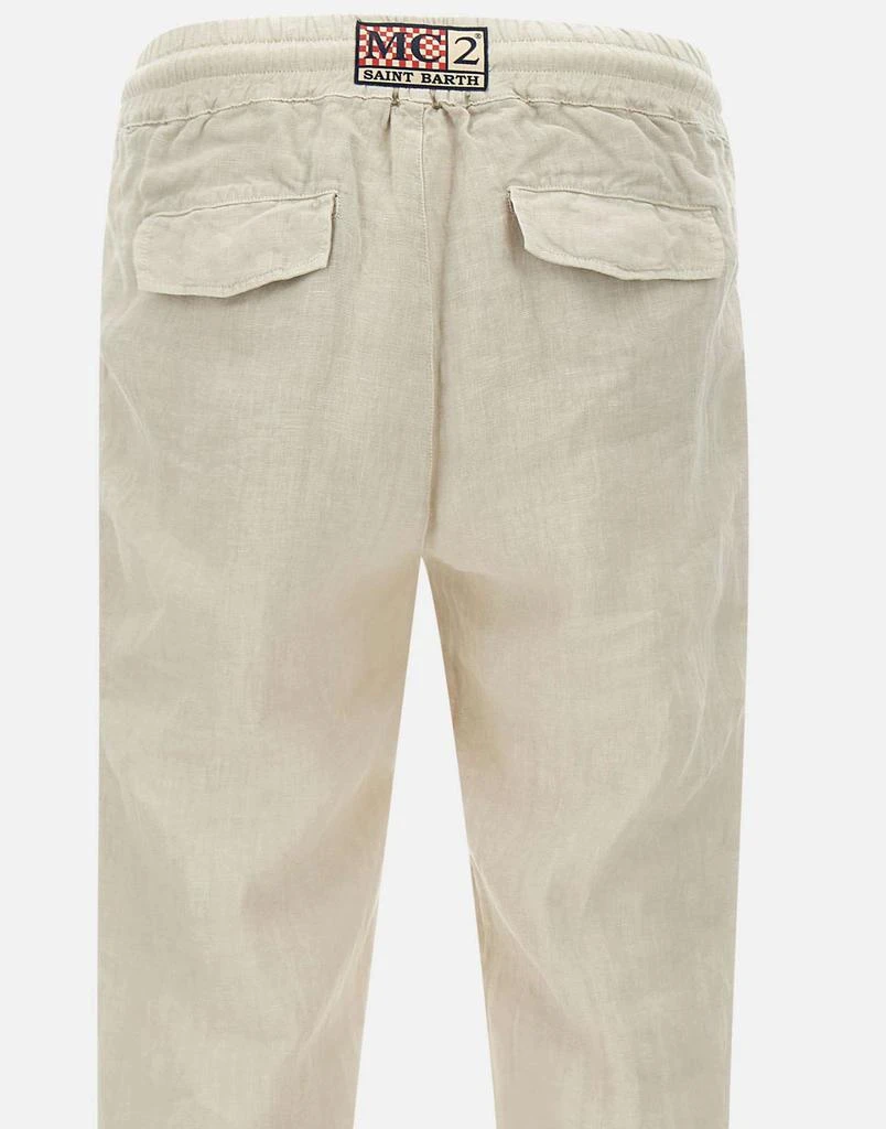 Mc2 Saint Barth "Calais" linen trousers 5