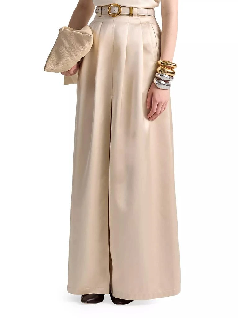 Altuzarra Mack Satin Jersey Maxi Skirt 3