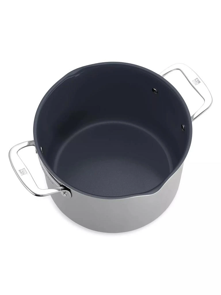 ZWILLING J.A. Henckels Clad CFX 8 Quart Stainless Steel Ceramic Nonstick Stock Pot 2