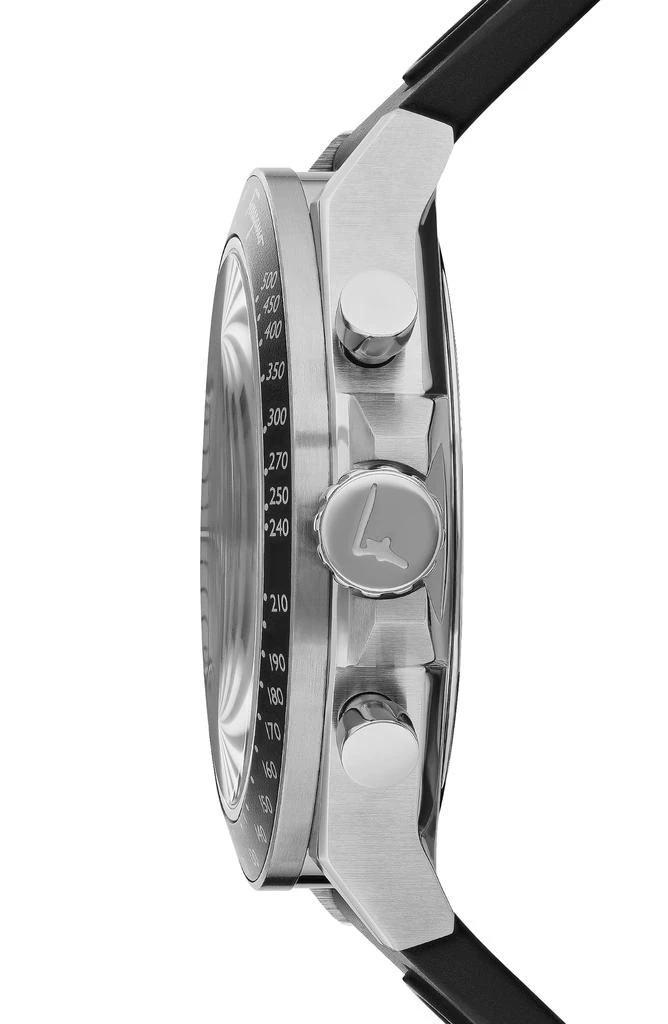Salvatore Ferragamo Chronograph Silicone Strap Watch, 43mm 3