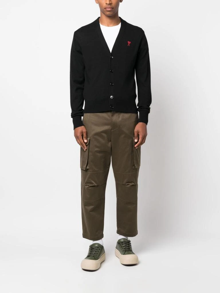 AMI AMI DE COEUR WOOL CARDIGAN 4