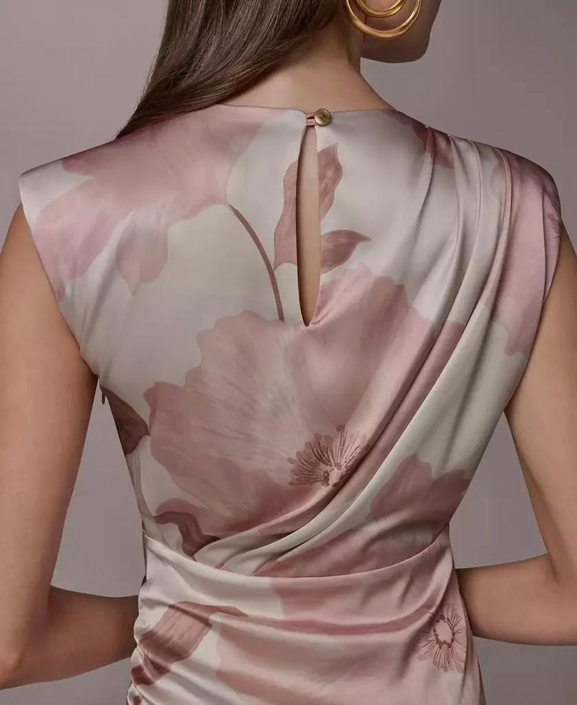 Donna Karan Women
s Crewneck Sheath Dress 6