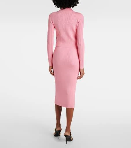 Balmain Ribbed-knit cardigan 3