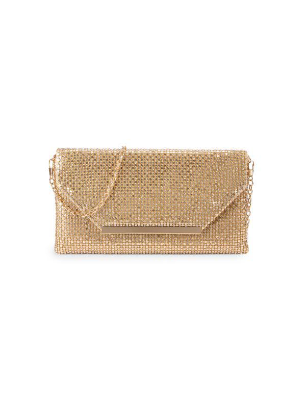 La Regale Crystal Embellished Convertible Clutch