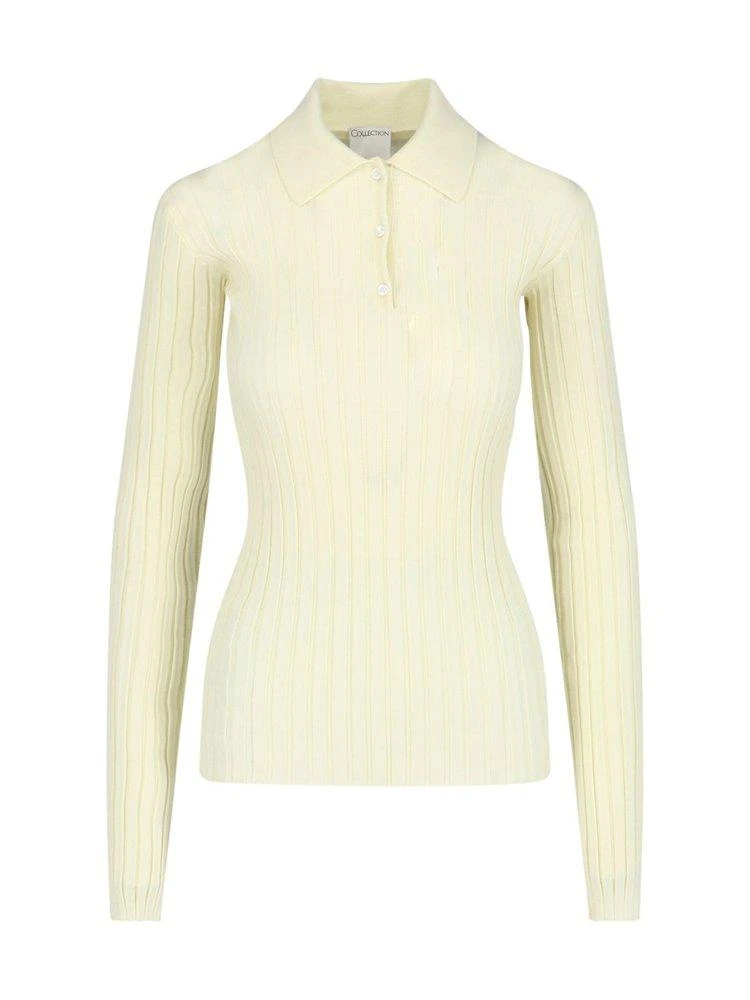 Calvin Klein Calvin Klein Amber Long-Sleeved Polo Jumper