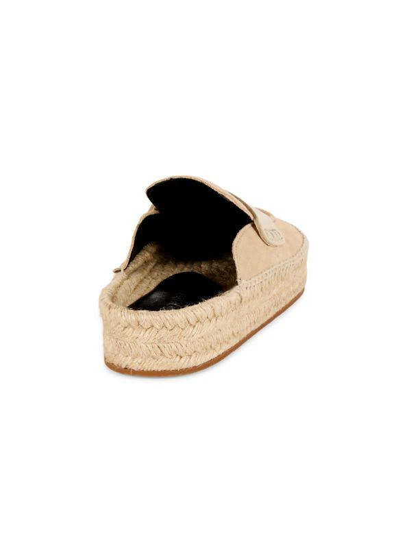 JW Anderson Suede Platform Espadrille Mules 3