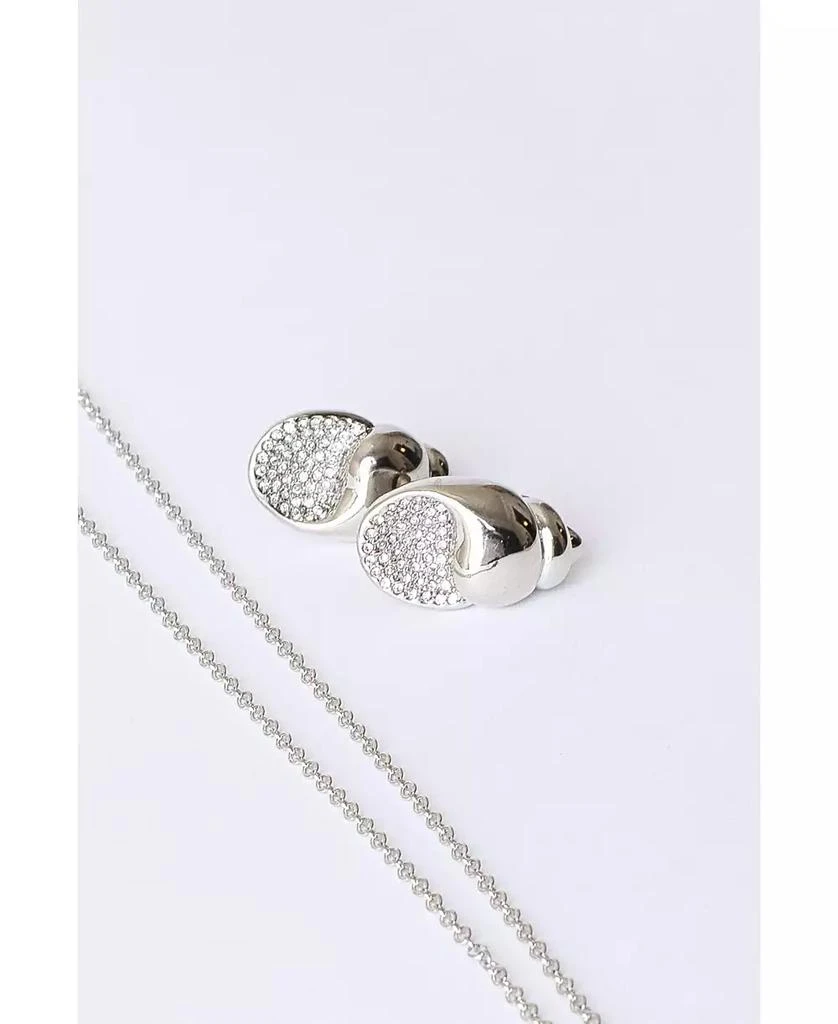 Classicharms Lexi Crystal Seashell Stud Earrings 9