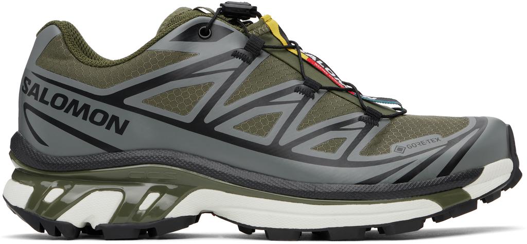 Shop Khaki XT-6 GORE-TEX Sneakers on Sale at BeyondStyle