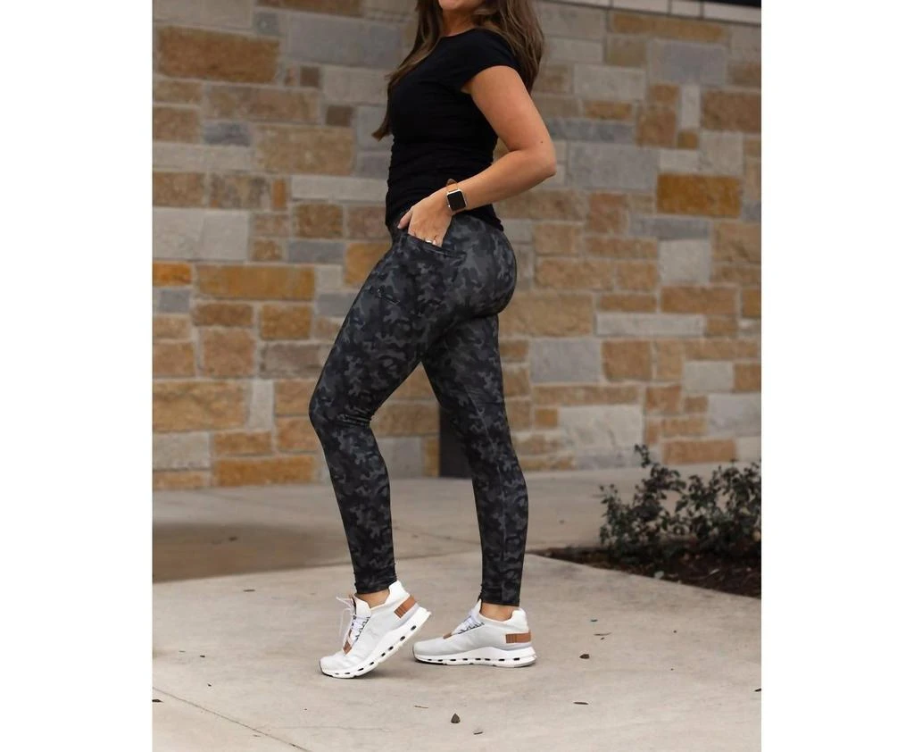 Julia Rose Julia Rose - Army Camo Full-Length Leggings 3