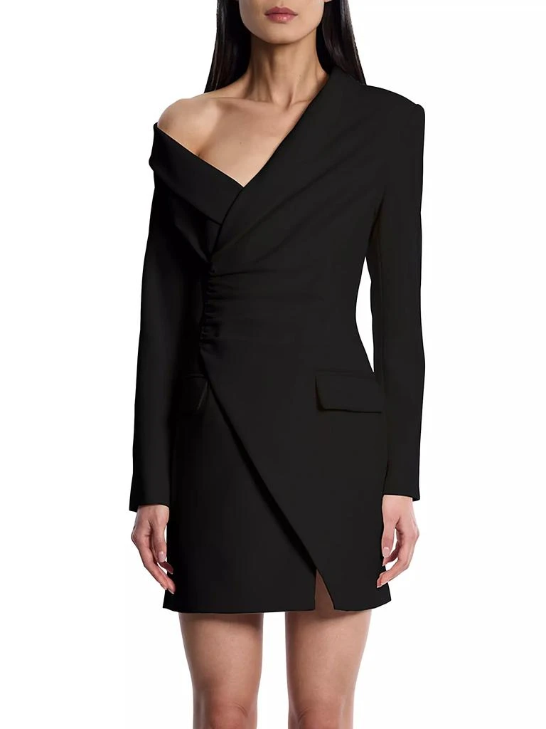 BCBG Asymmetrical Blazer Dress 3