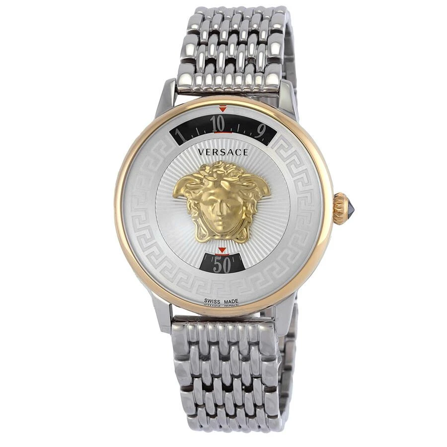 Versace Medusa Icon Quartz Silver Dial Ladies Watch VEZ200321 1