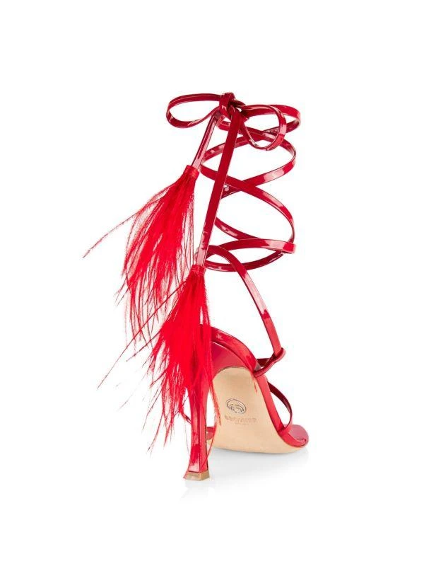 Brother Vellies Joyful Rebellion Globe 100MM Strappy Sandals 3