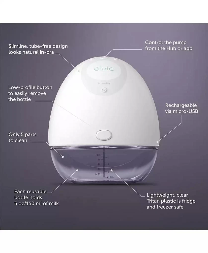 Elvie Baby Wearable Pump - Double Electric Breast Pump 2