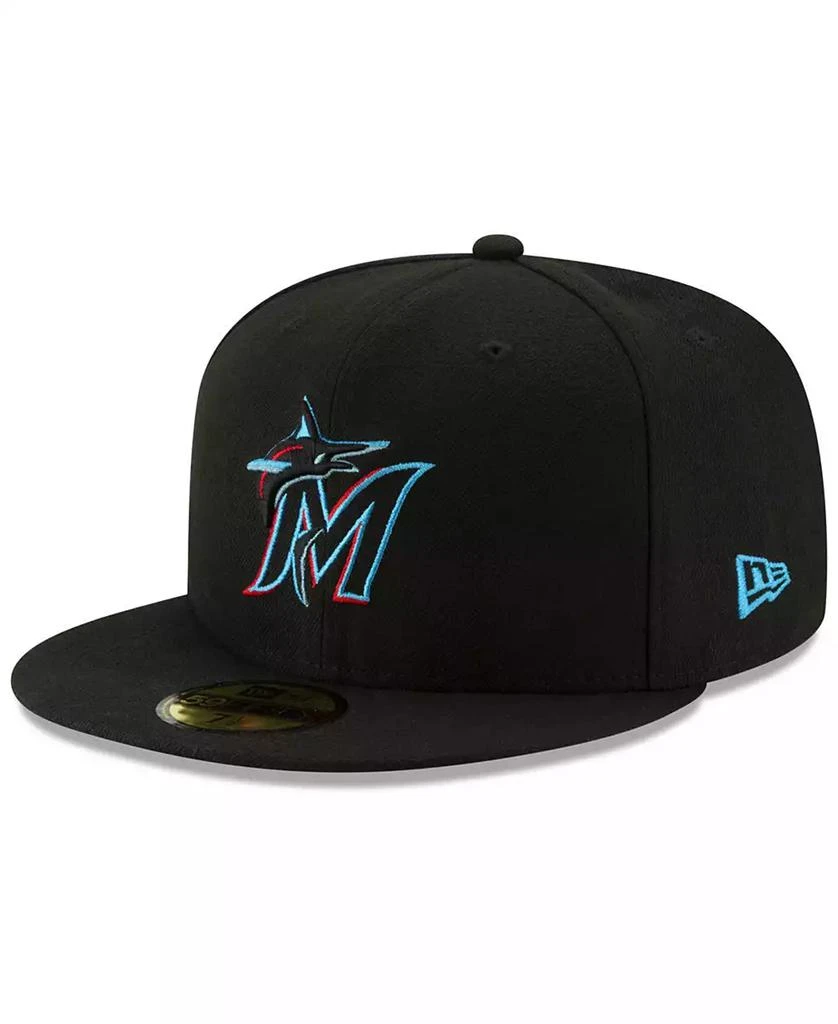 New Era Miami Marlins Authentic Collection 59FIFTY Fitted Cap 1