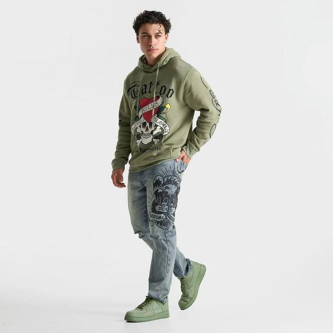 Ed Hardy Men's Ed Hardy Eagle Slim Taper Jeans 2