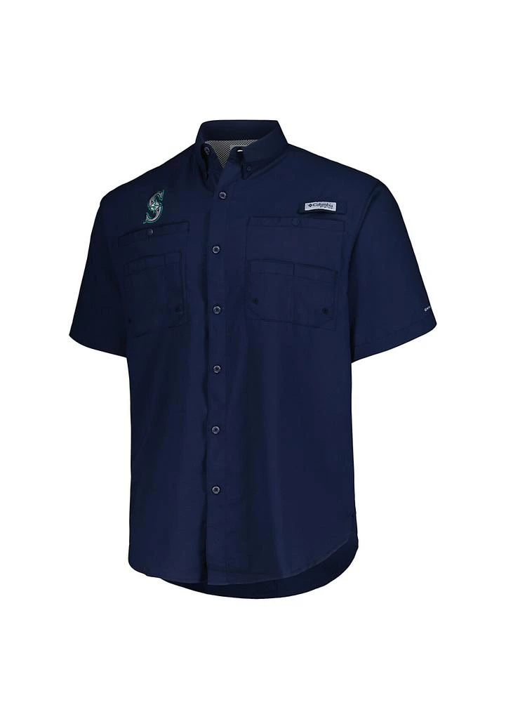 Columbia MLB Seattle Mariners Tamiami Omni-Shade Button-Down Shirt 2