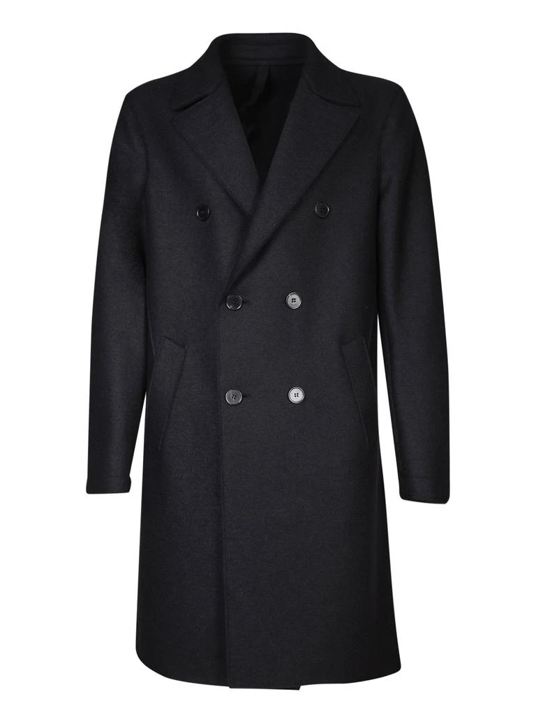 Harris Wharf London Harris Wharf London Double Breasted Button-Up Coat 1