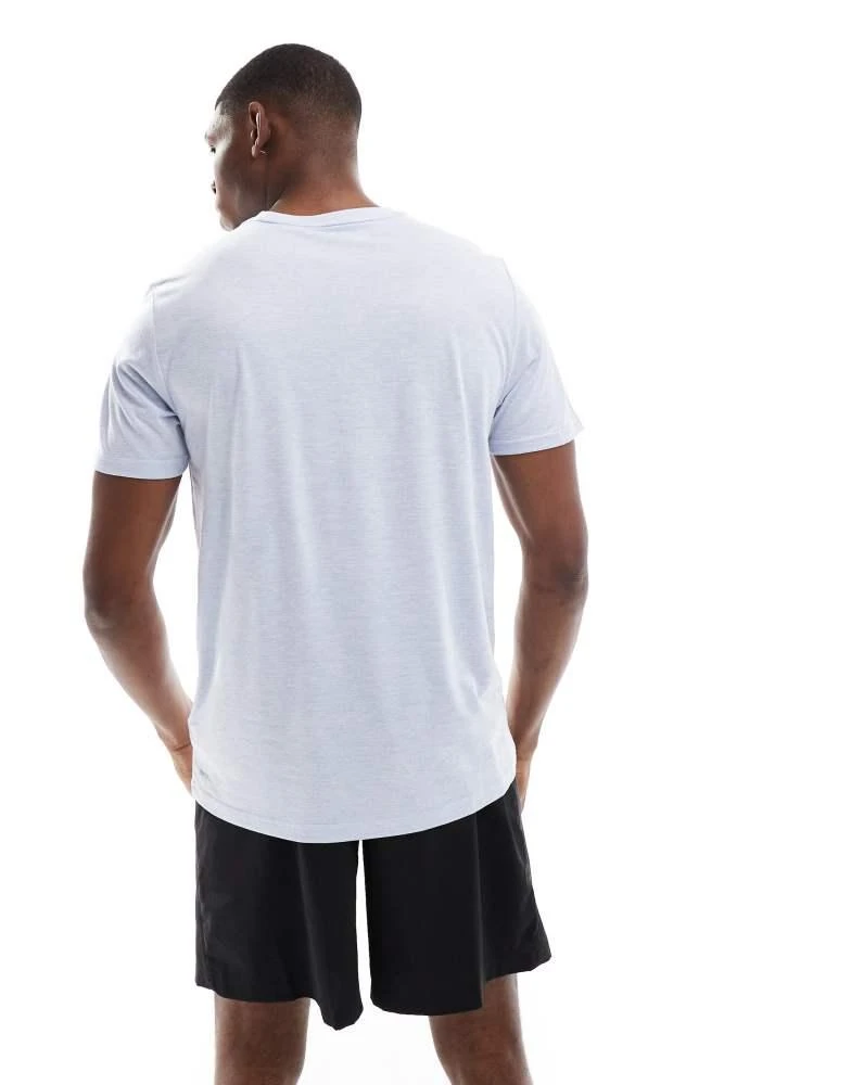 Puma Puma Essentials t-shirt in light blue marl 3