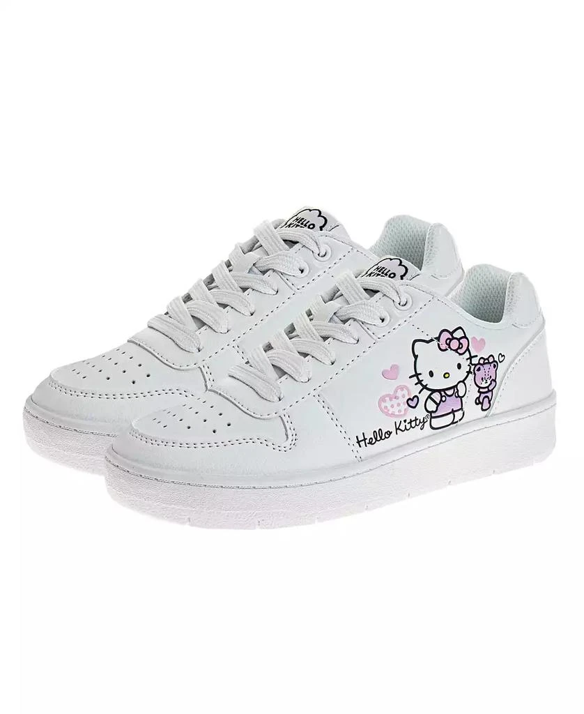 Hello Kitty Little and Big Girls Lace Up Sneakers 9