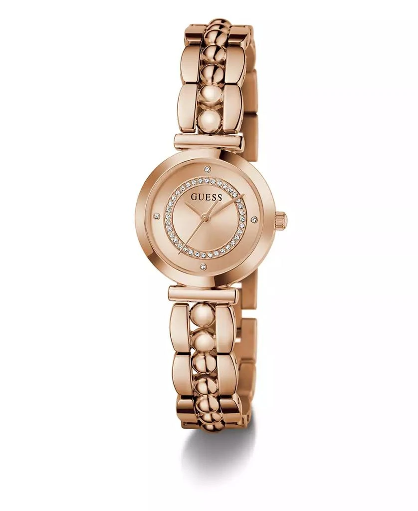 GUESS Women's Rose Gold-Tone Analog Watch, 26mm 5