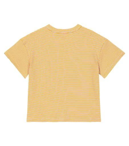Jellymallow Pomme striped cotton-blend T-shirt 3