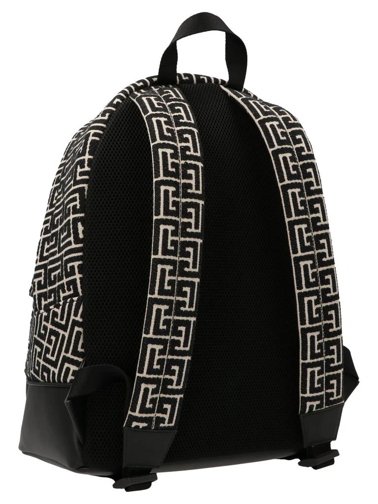 Balmain Balmain City Monogram Jacquard Backpack 2
