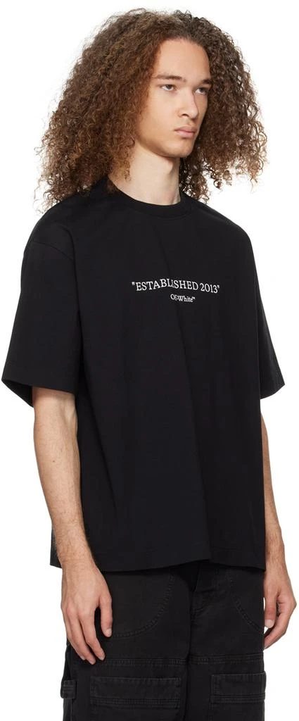 Off-White Black Est 2013 Skate T-Shirt 2