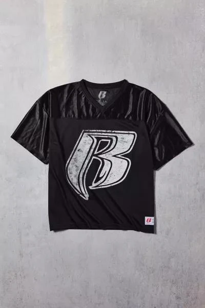 Urban Outfitters Ruff Ryders Mesh Football Jersey Tee 1