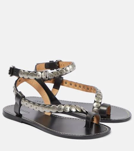 Isabel Marant Melte studded leather sandals 1