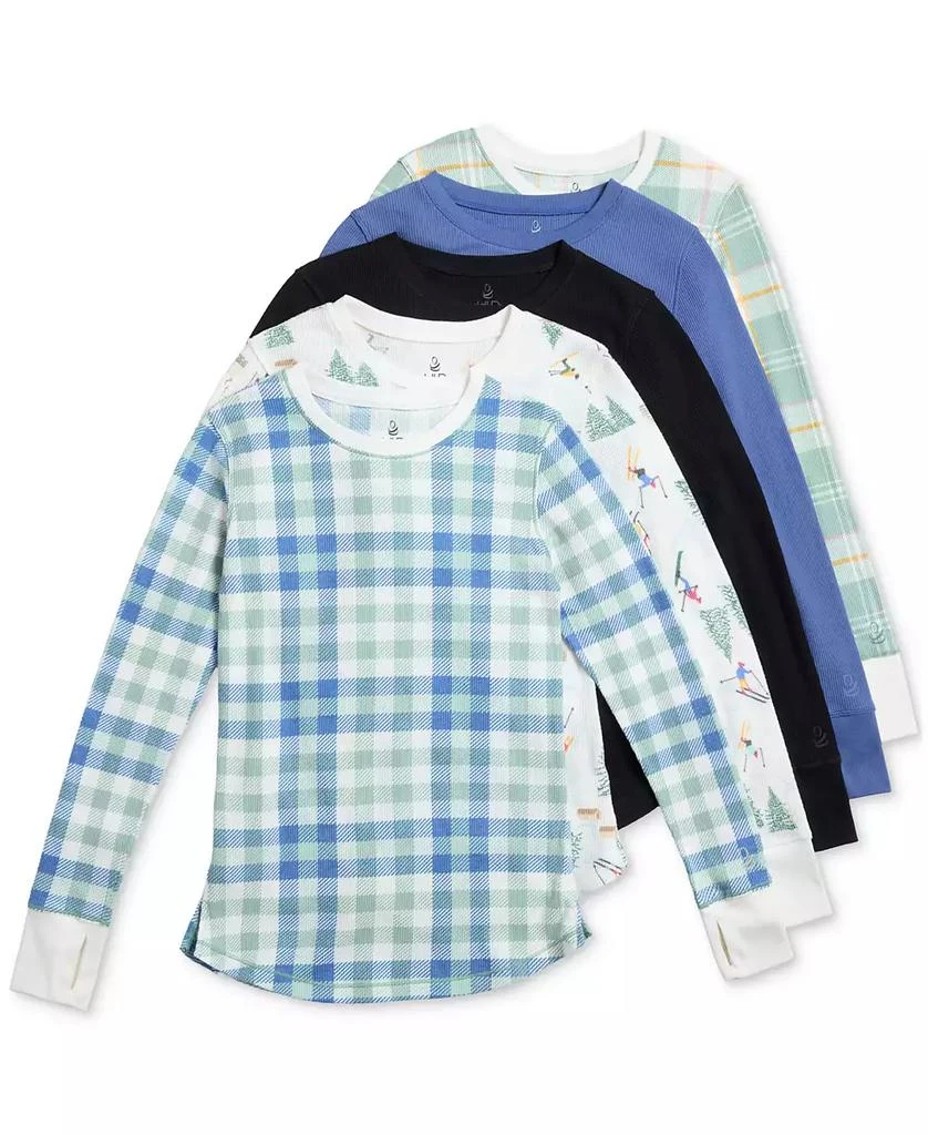 Cuddl Duds Cozy Stretch Thermal Crewneck Top 5