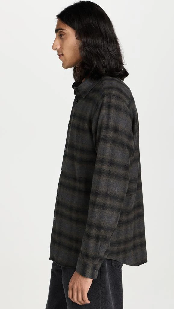 Theory Irving Soft Plaid Shirt 3