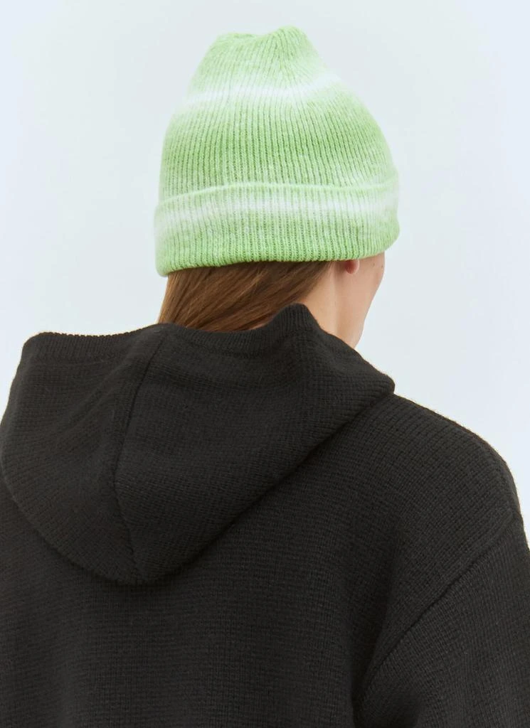 STUSSY Stüssy Logo Embroidered Ribbed Beanie 4