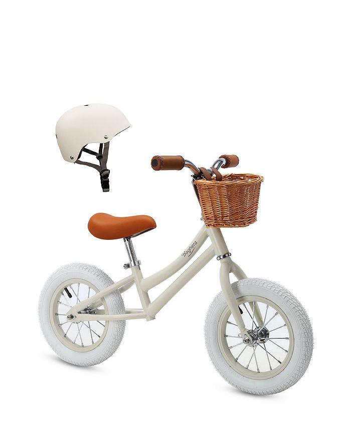 Baghera Balance Bike White 
Helmet - Ages 3-6