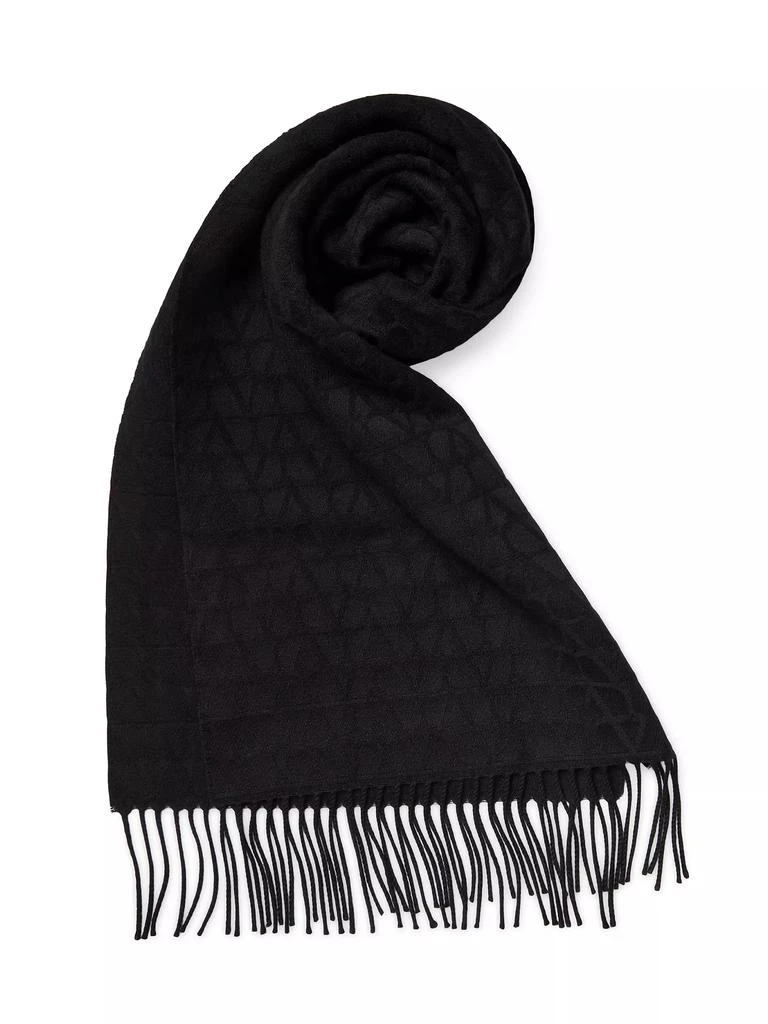 Valentino Toile Iconographe Wool Scarf 1
