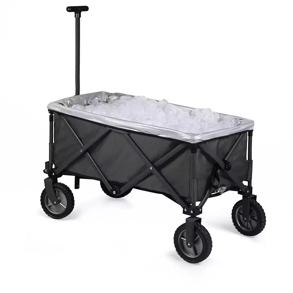 ONIVA by Picnic Time Adventure Wagon Elite Portable Utility Wagon with Table & Liner