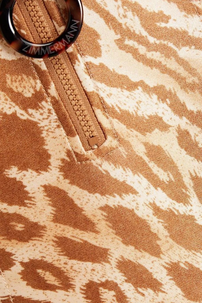 Zimmermann Tropicana leopard-print swimsuit 4