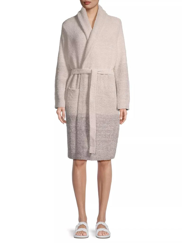 Barefoot Dreams Cozychic Ultra Lite® Belted Ombré Melangé Robe 3