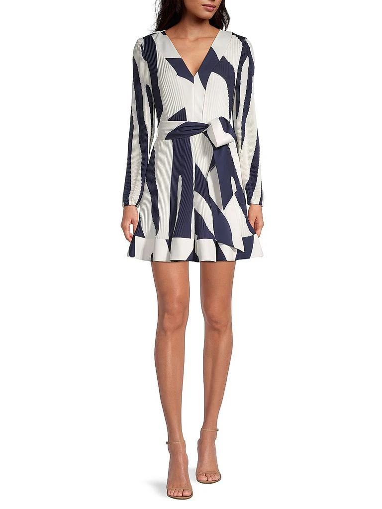 Milly Liv Printed Wrap Dress 2