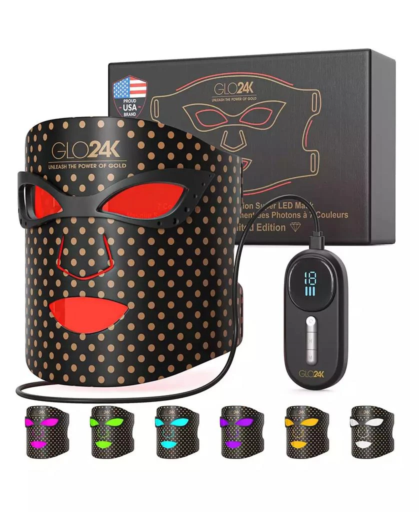 GLO24K 7 Color LED Photon Super Mask 2