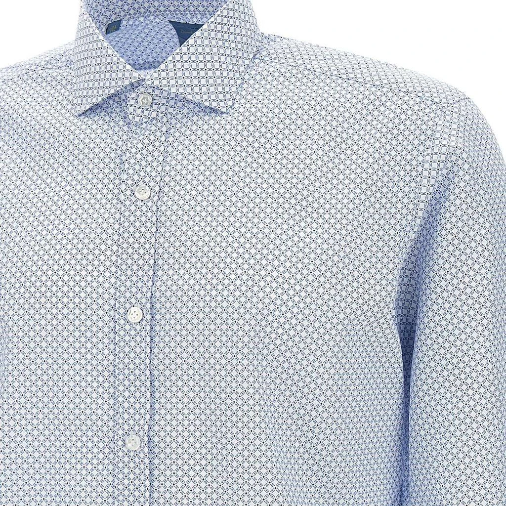 BARBA Barba Patterned Long Sleeve Shirt 4