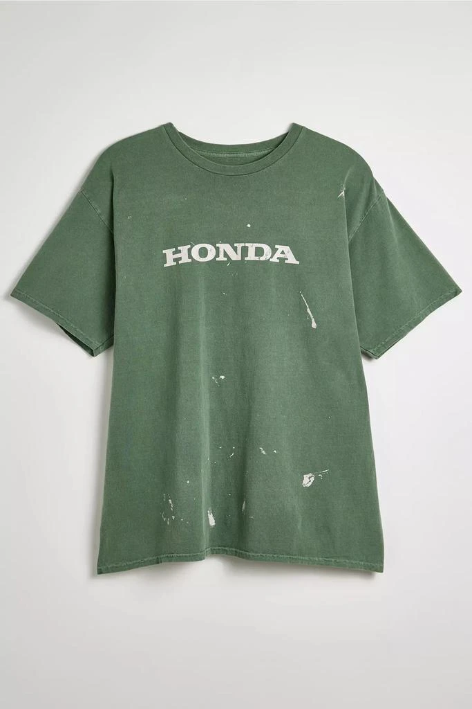 Urban Outfitters Honda Racing Team 98 Paint Splatter Graphic Tee 1