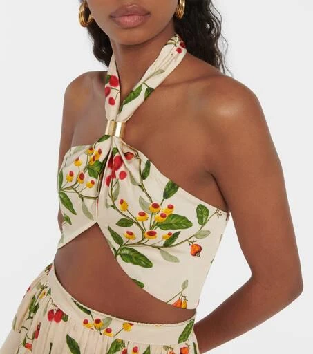Agua by Agua Bendita Mulato halterneck top 4