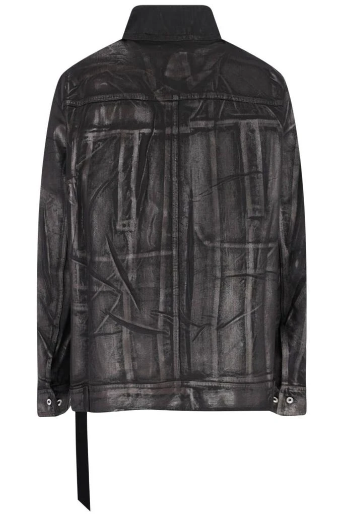 Rick Owens Rick Owens DRKSHDW Strapped Jumbo Denim Jacket 2