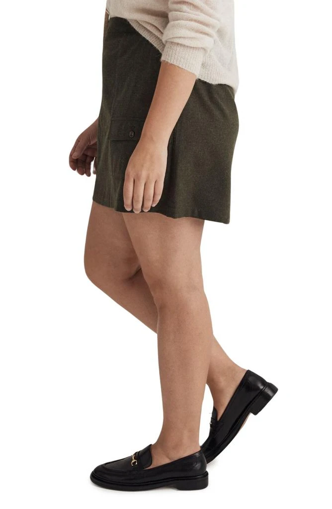 Madewell Wool-Blend Cargo Mini Skirt 8